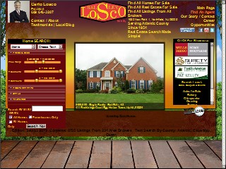Web site www.blhomes.com, Balsley-Losco