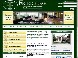 Web site www.friedbergproperties.com, Friedberg Properties & Assoc