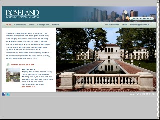 Web site www.roselandproperty.com, Riverside West