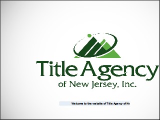 Web site www.titleagencyofnjinc.com, Title Agency Of NJ Inc